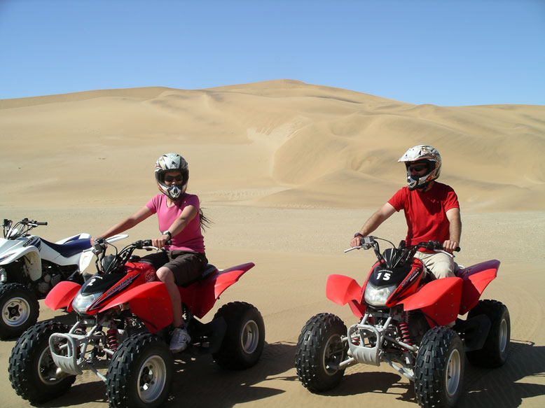 en la duna 7 con los quad